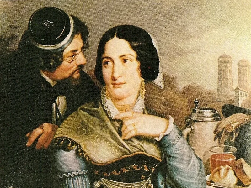 1803-Georg Wilhelm Wanderer - La bella donna di Monaco